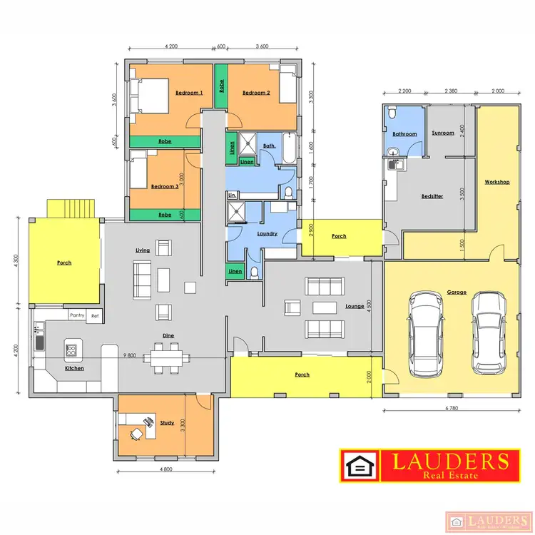 Floorplan of Homely house listing, 26 Riverview Drive, Wingham NSW 2429