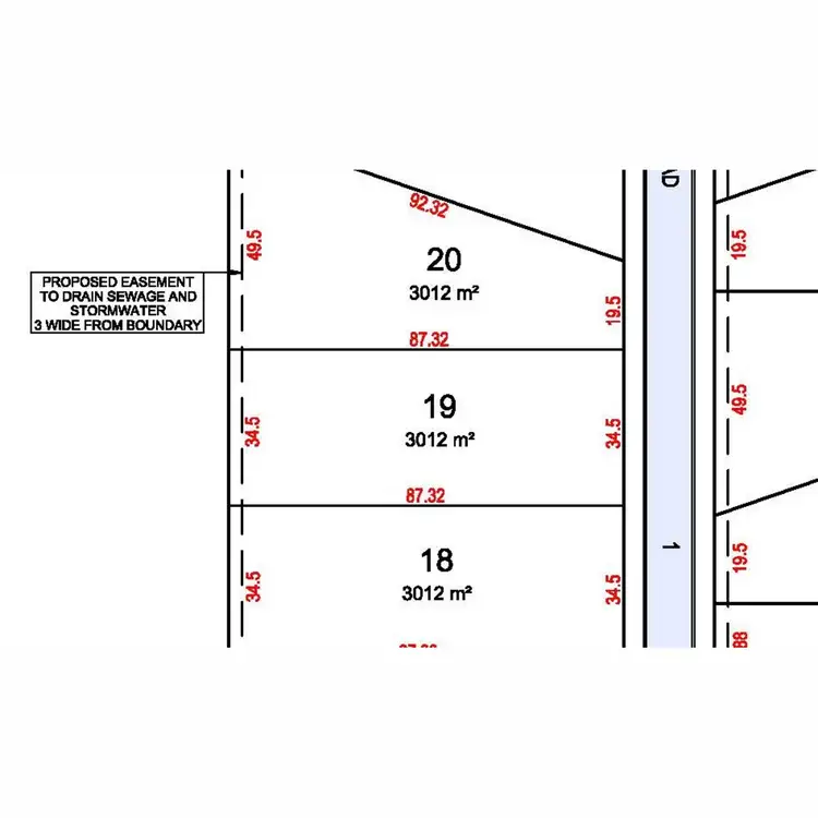 Floorplan of Homely land listing, LOT 19, 31 Bindea Place, Gunnedah NSW 2380