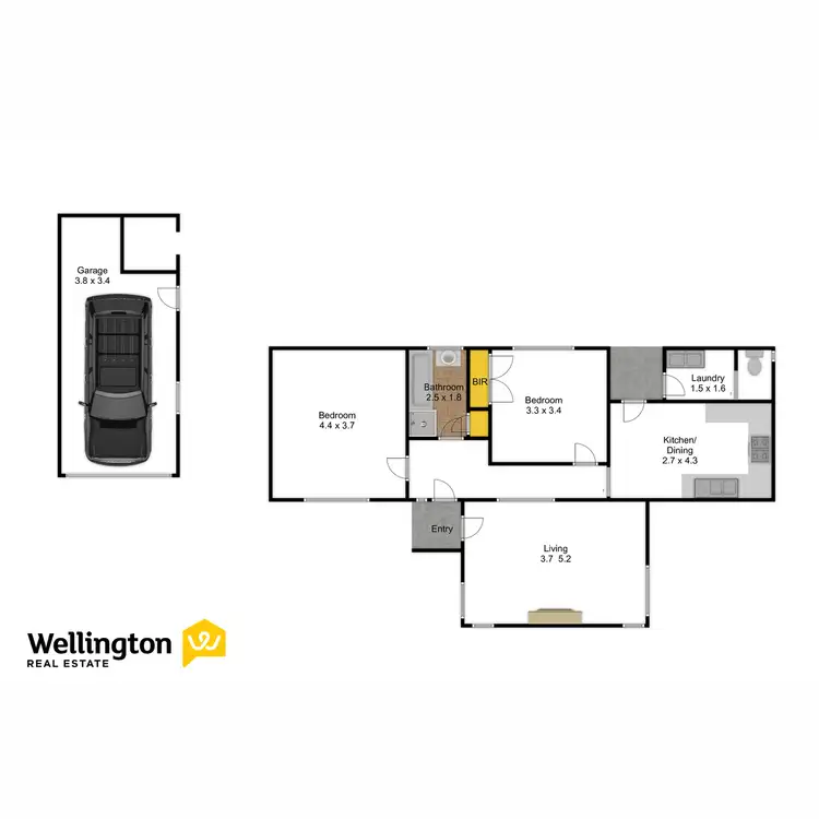 Floorplan of Homely house listing, 106 McAdam Street, Maffra VIC 3860