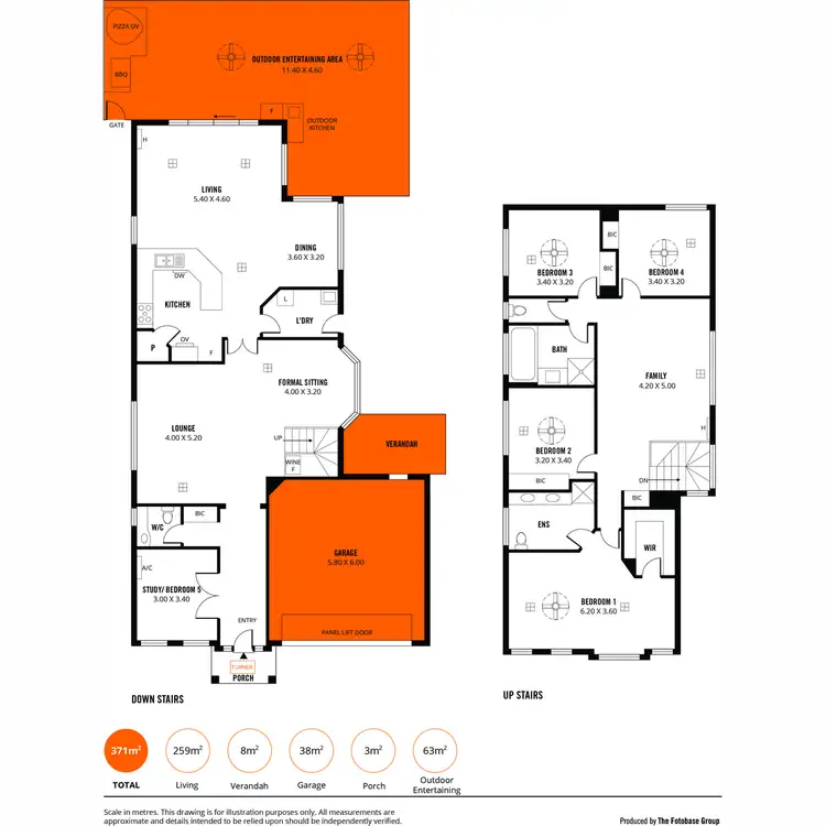 Floorplan of Homely house listing, 4 Scotney Court, Oakden SA 5086