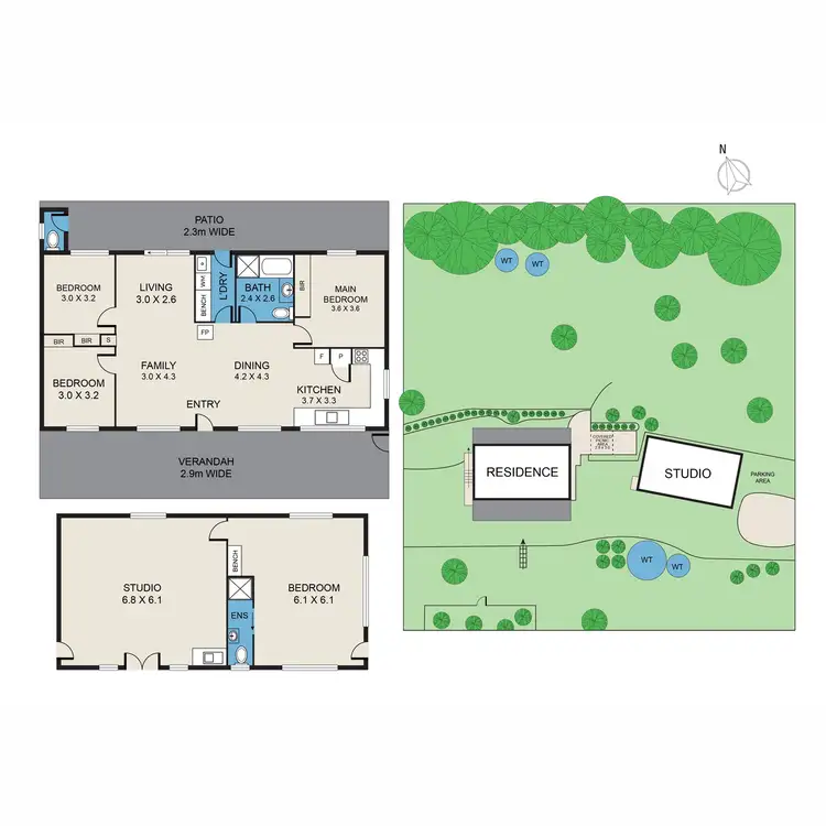 Floorplan of Homely rural property listing, 1650 Wollombi Road, Millfield NSW 2325