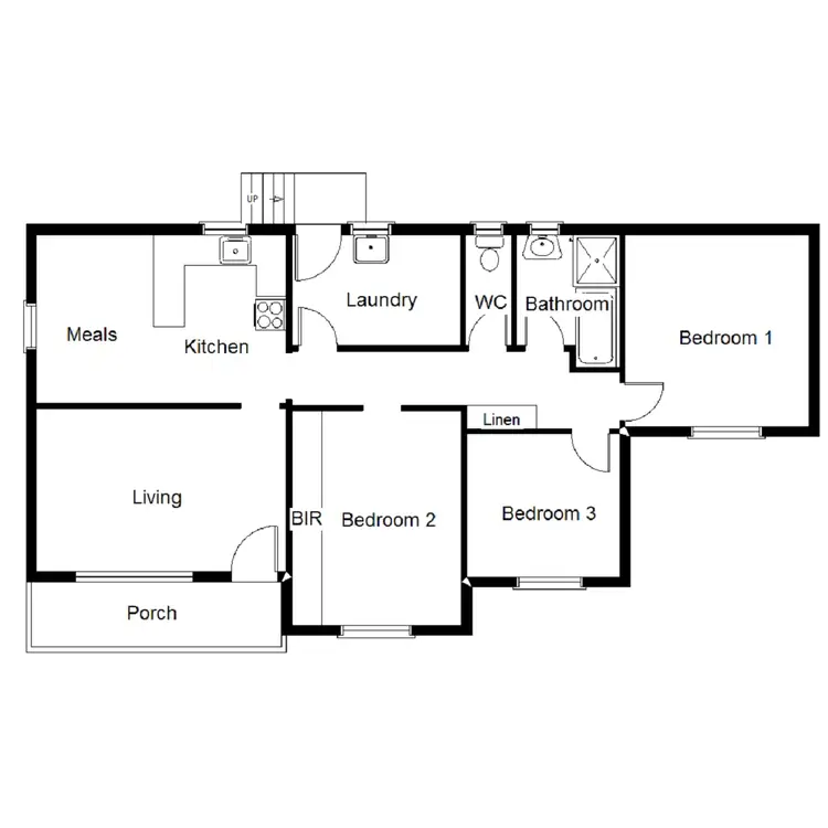 Floorplan of Homely house listing, 20 Barry Street, Port Augusta SA 5700