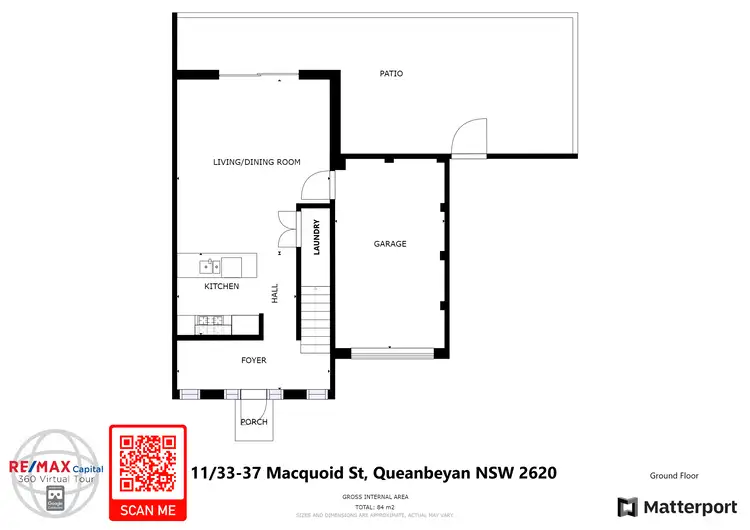 Floorplan of Homely townhouse listing, 11/33-37 Macquoid Street, Queanbeyan NSW 2620