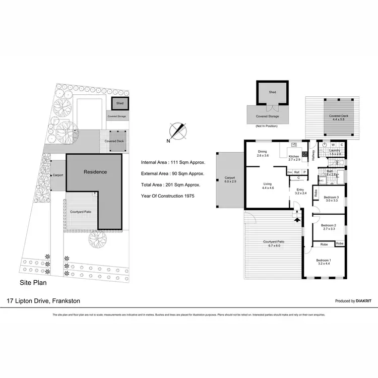 Floorplan of Homely house listing, 17 Lipton Drive, Frankston VIC 3199