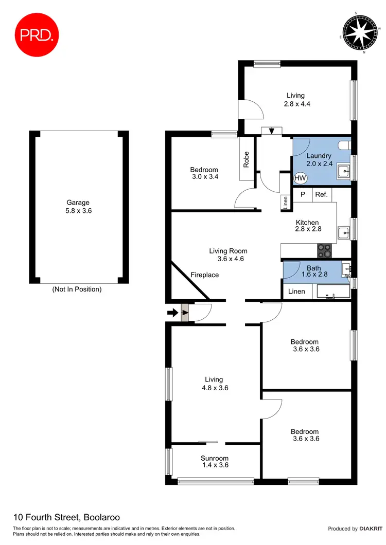 Floorplan of Homely house listing, 10 Fourth Street, Boolaroo NSW 2284