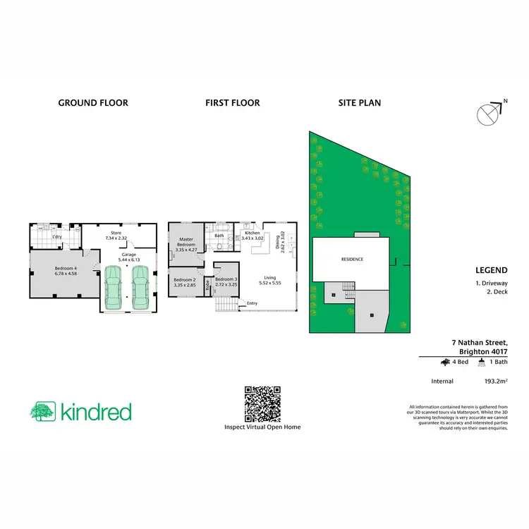 Floorplan of Homely house listing, 7 Nathan Street, Brighton QLD 4017