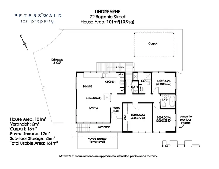 Floorplan of Homely house listing, 72 Begonia Street, Lindisfarne TAS 7015