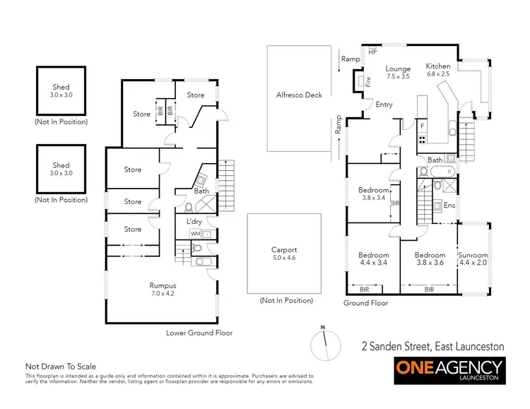 Floorplan of Homely house listing, 2 Sanden Street, East Launceston TAS 7250