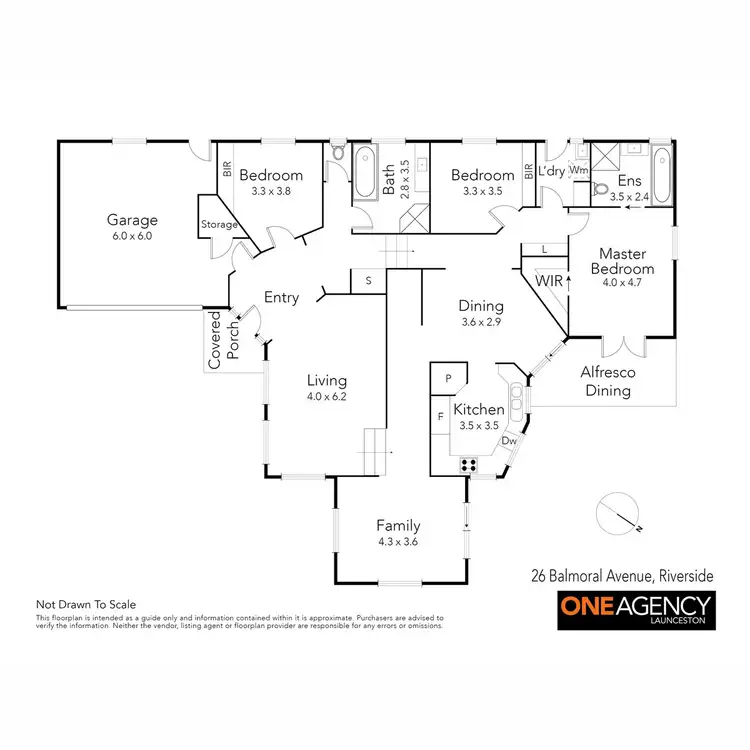 Floorplan of Homely house listing, 26 Balmoral Avenue, Riverside TAS 7250