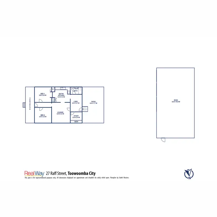 Floorplan of Homely house listing, 27 Raff Street, Toowoomba City QLD 4350