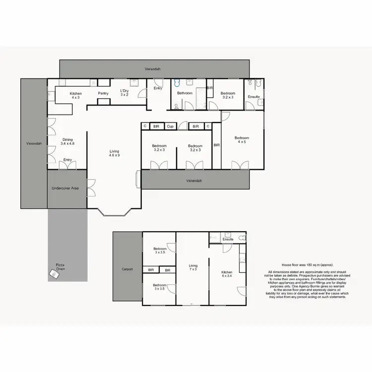 Floorplan of Homely house listing, 4 Algona Avenue, Round Hill TAS 7320