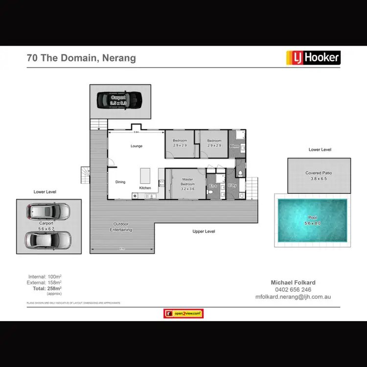 Floorplan of Homely house listing, 70 The Domain, Nerang QLD 4211