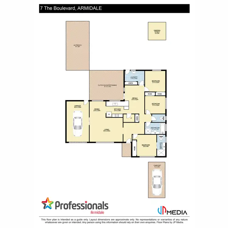 Floorplan of Homely house listing, 7 The Boulevard, Armidale NSW 2350