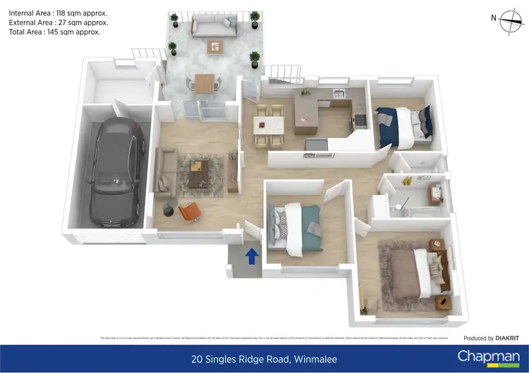 Floorplan of Homely house listing, 20 Singles Ridge Road, Winmalee NSW 2777