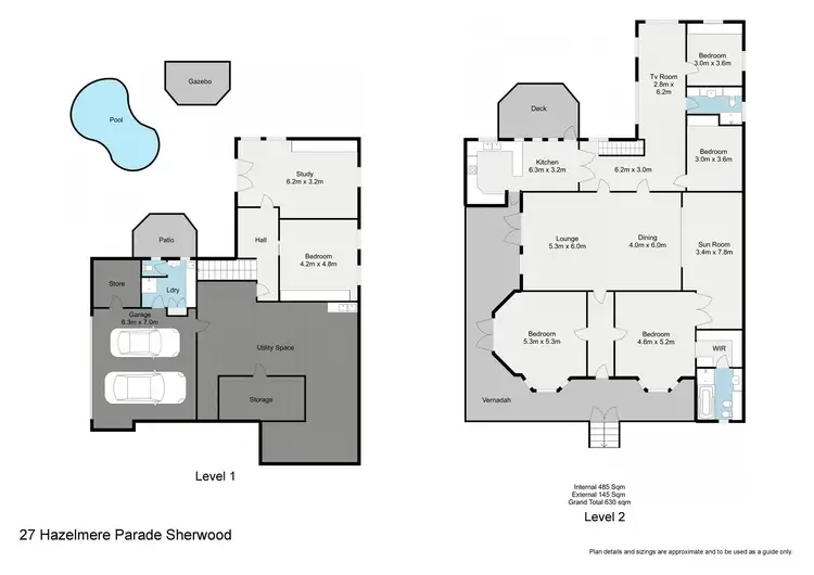 Floorplan of Homely house listing, 27 Hazelmere Parade, Sherwood QLD 4075