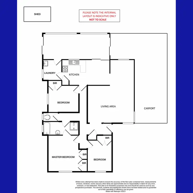 Floorplan of Homely house listing, 14 Crocus Way, Ferndale WA 6148