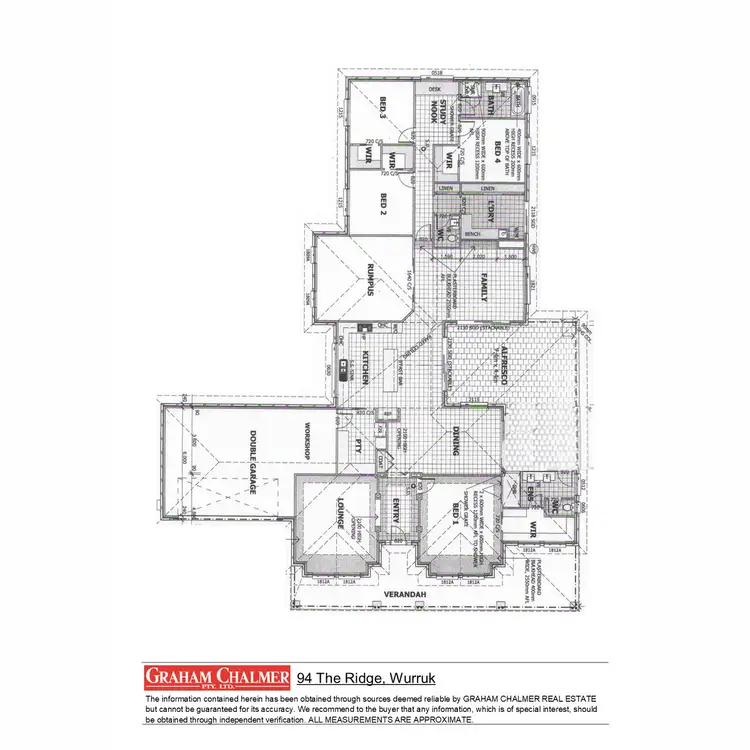 Floorplan of Homely house listing, 94 The Ridge, Wurruk VIC 3850