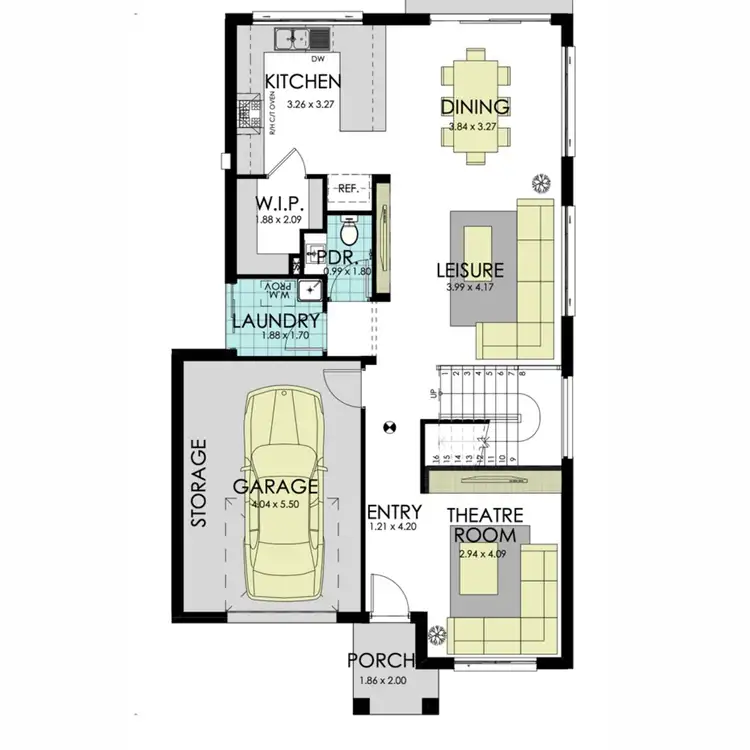 Floorplan of Homely house listing, 21 Joey Crescent, Leppington NSW 2179