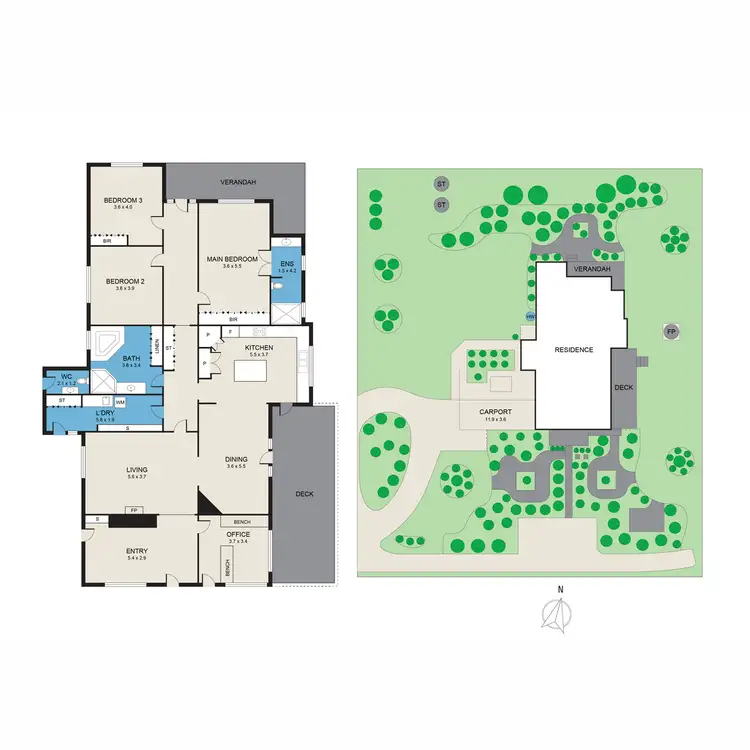 Floorplan of Homely rural property listing, 536 De Beyer's Road, Pokolbin NSW 2320