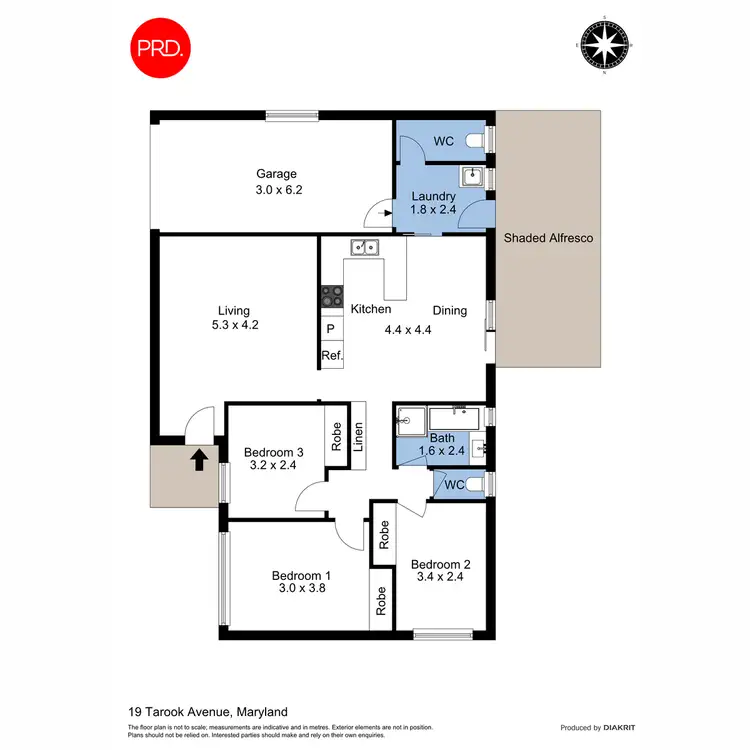 Floorplan of Homely house listing, 19 Tarook Avenue, Maryland NSW 2287