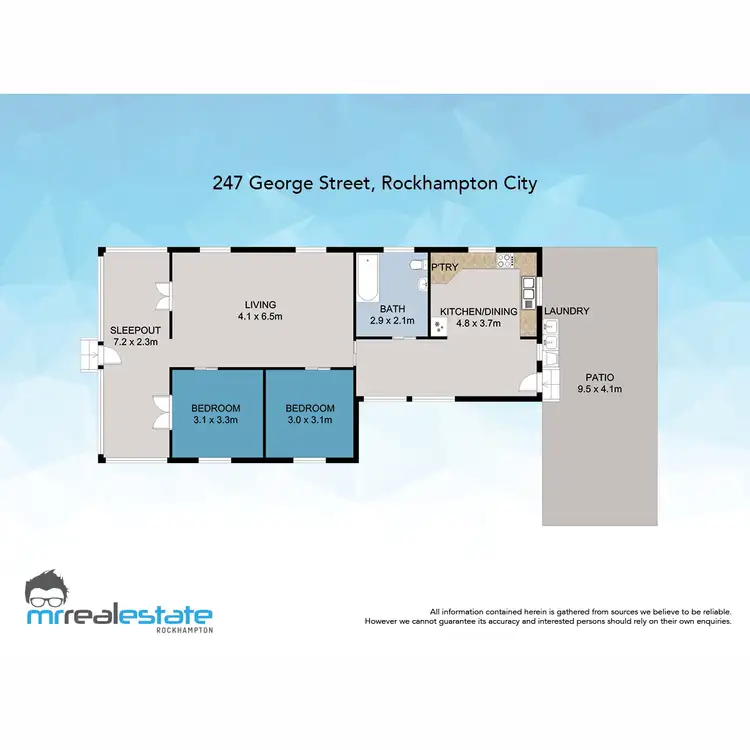 Floorplan of Homely house listing, 247 George Street, Rockhampton City QLD 4700