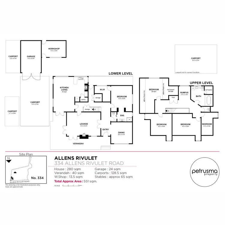 Floorplan of Homely house listing, 334 Allens Rivulet Road, Allens Rivulet TAS 7150