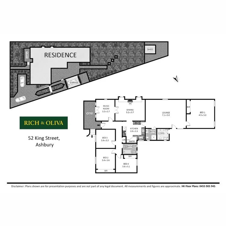 Floorplan of Homely house listing, 52 King Street, Ashbury NSW 2193