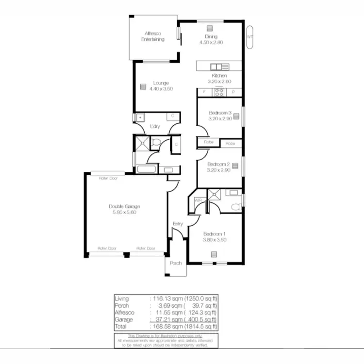 Floorplan of Homely house listing, 3A Yarrow Crescent, Hope Valley SA 5090