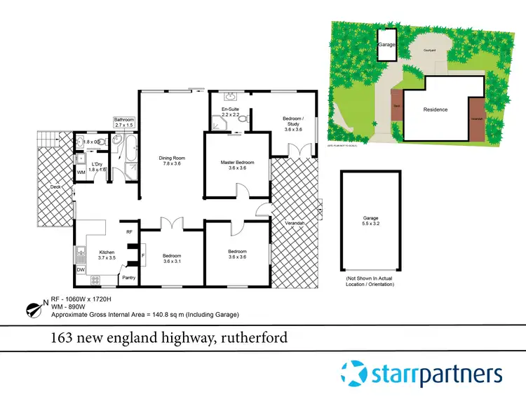 Floorplan of Homely house listing, 163 New England Highway, Rutherford NSW 2320