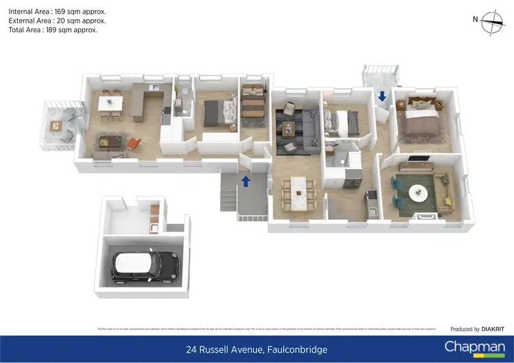 Floorplan of Homely house listing, 24 Russell Avenue, Faulconbridge NSW 2776