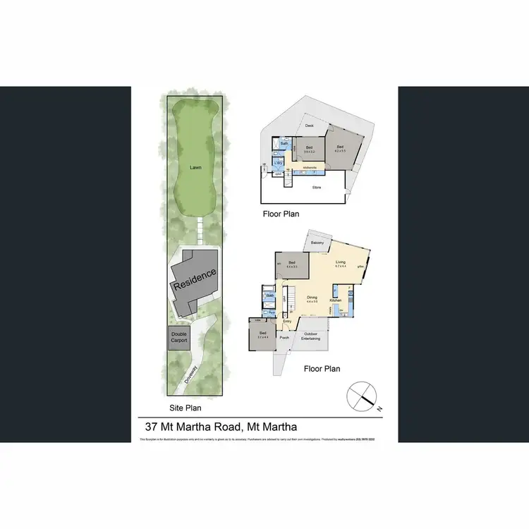 Floorplan of Homely house listing, 37 Mount Martha Road, Mount Martha VIC 3934