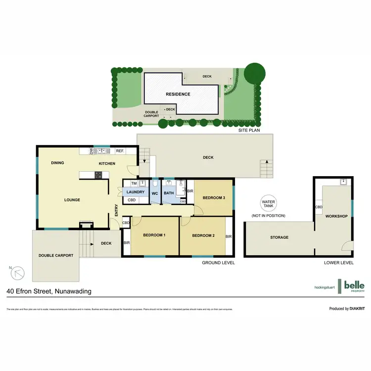 Floorplan of Homely house listing, 40 Efron Street, Nunawading VIC 3131