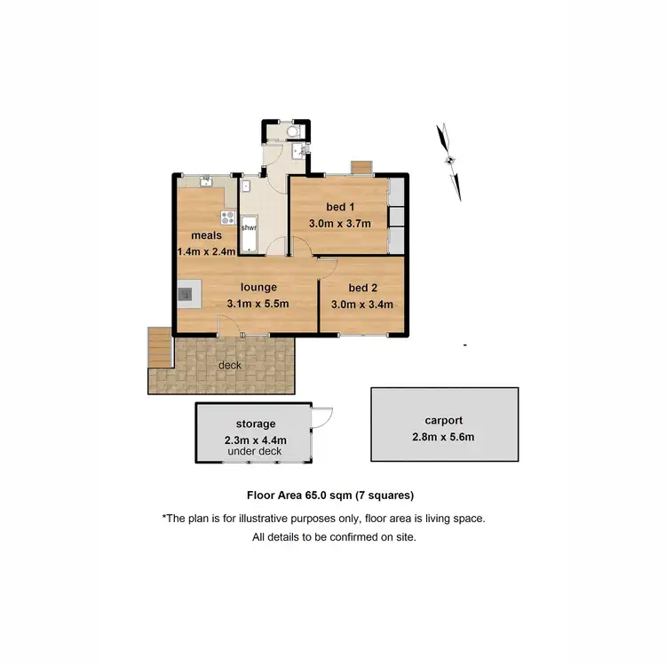Floorplan of Homely house listing, 8 Hearse Road, Millgrove VIC 3799