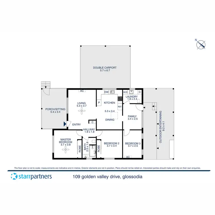 Floorplan of Homely house listing, 109 Golden Valley Drive, Glossodia NSW 2756