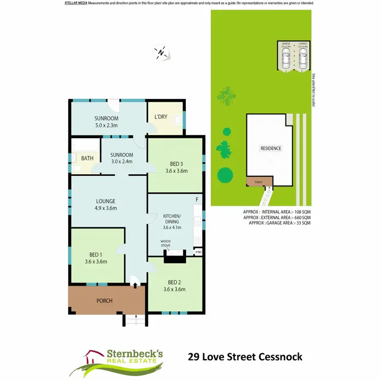Floorplan of Homely house listing, 29 Love Street, Cessnock NSW 2325