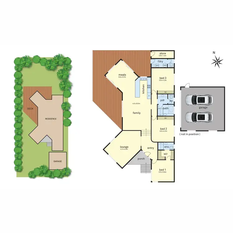 Floorplan of Homely house listing, 32 Parson Street, Rye VIC 3941