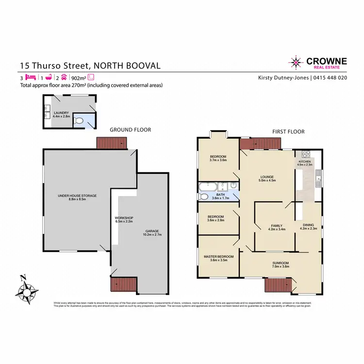 Floorplan of Homely house listing, 15 Thurso Street, North Booval QLD 4304