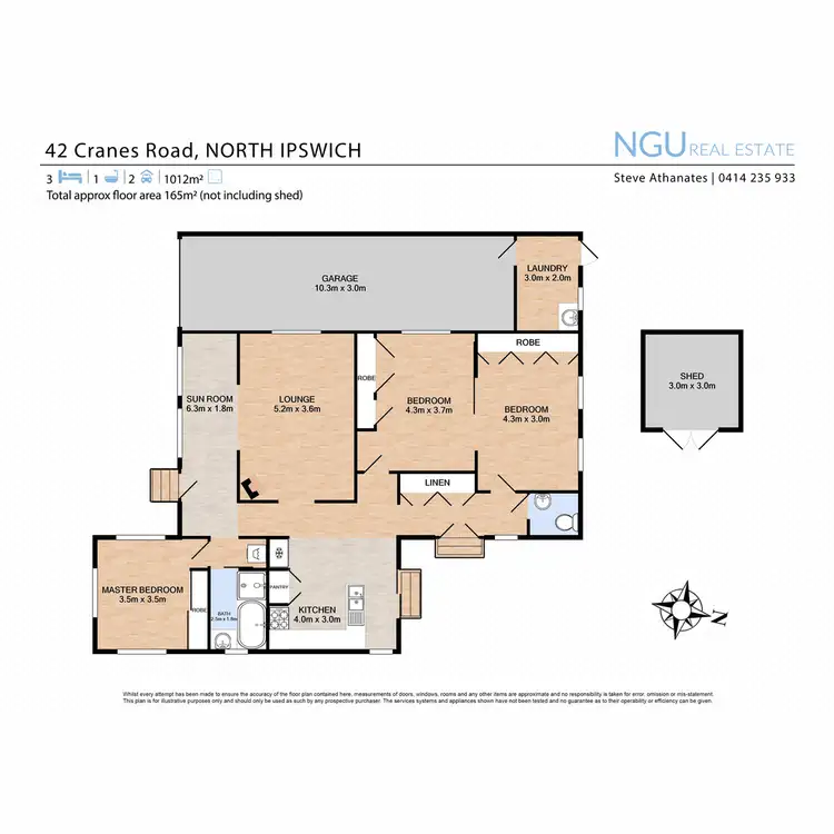 Floorplan of Homely house listing, 42 Cranes Road, North Ipswich QLD 4305