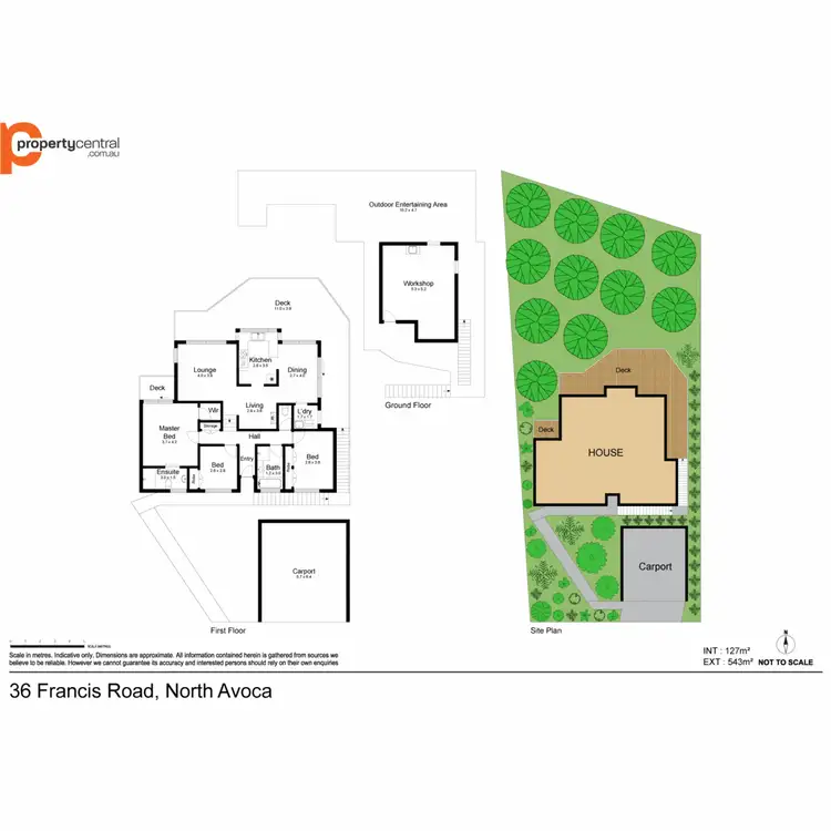 Floorplan of Homely house listing, 36 Francis Road, North Avoca NSW 2260