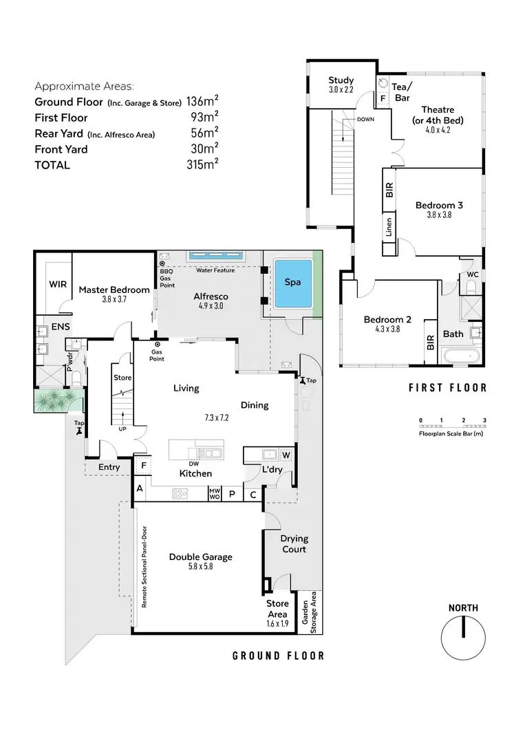 Floorplan of Homely house listing, 15B Wellington Parade, Yokine WA 6060