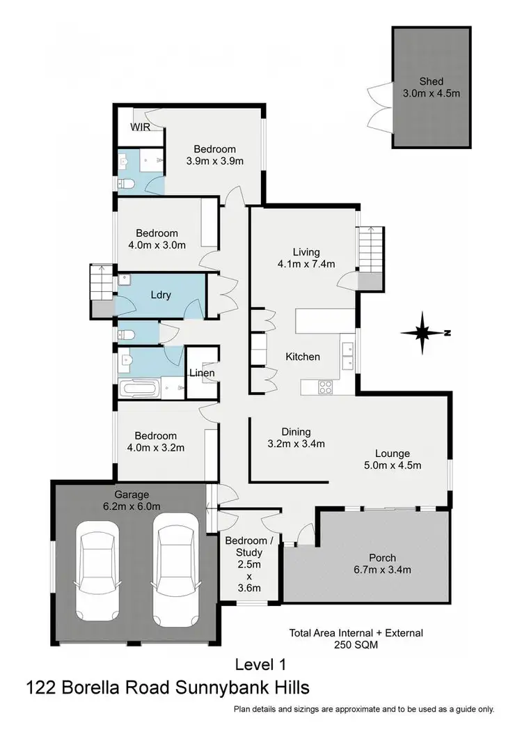 Floorplan of Homely house listing, 122 Borella Road, Sunnybank Hills QLD 4109