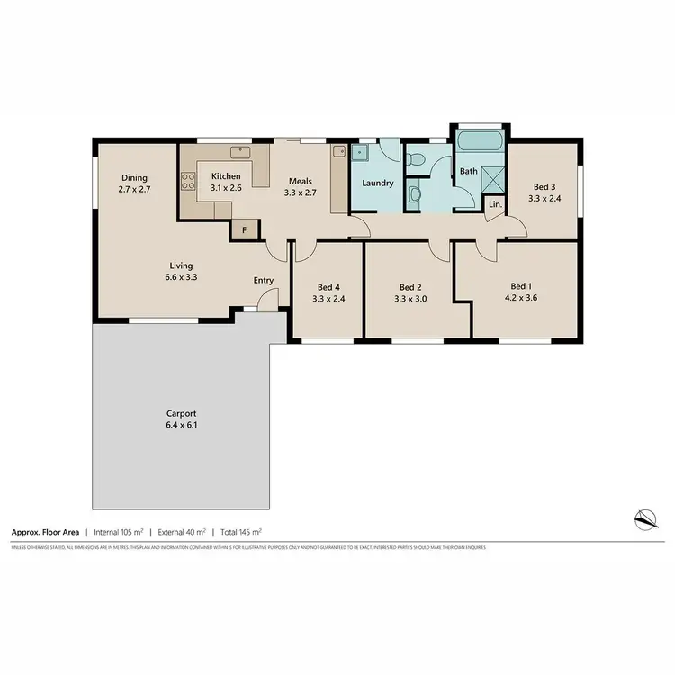 Floorplan of Homely house listing, 53 Durrang Street, Durack QLD 4077