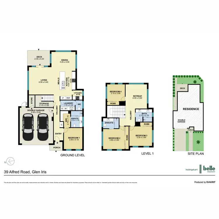 Floorplan of Homely house listing, 39 Alfred Road, Glen Iris VIC 3146