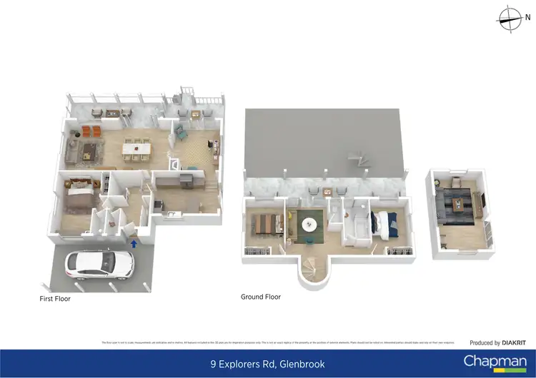 Floorplan of Homely house listing, 9 Explorers Road, Glenbrook NSW 2773
