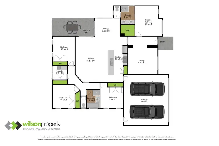 Floorplan of Homely house listing, 50 Riverslea Boulevard, Traralgon VIC 3844
