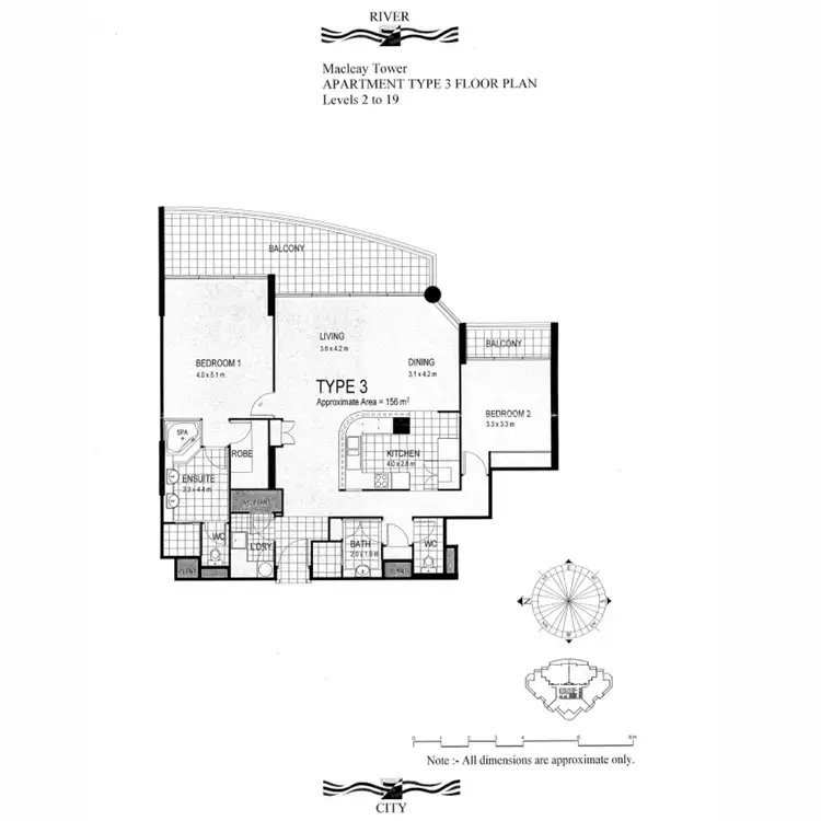 Floorplan of Homely apartment listing, 87/8 Goodwin Street, Kangaroo Point QLD 4169