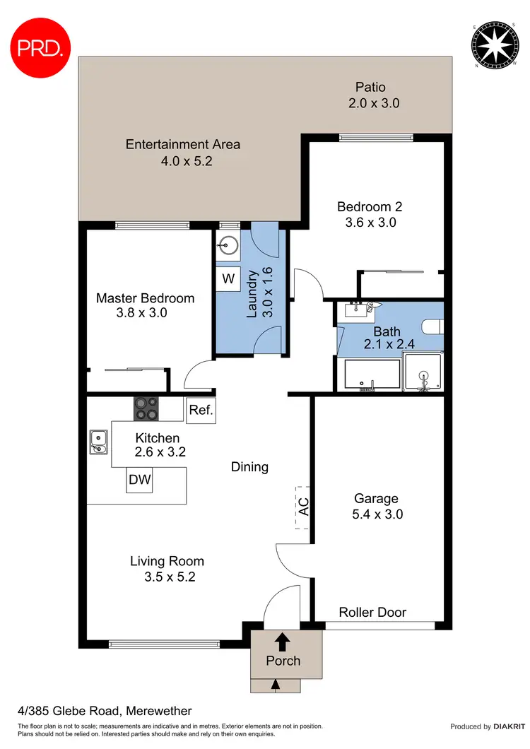 Floorplan of Homely villa listing, 4/385 Glebe Road, Merewether NSW 2291