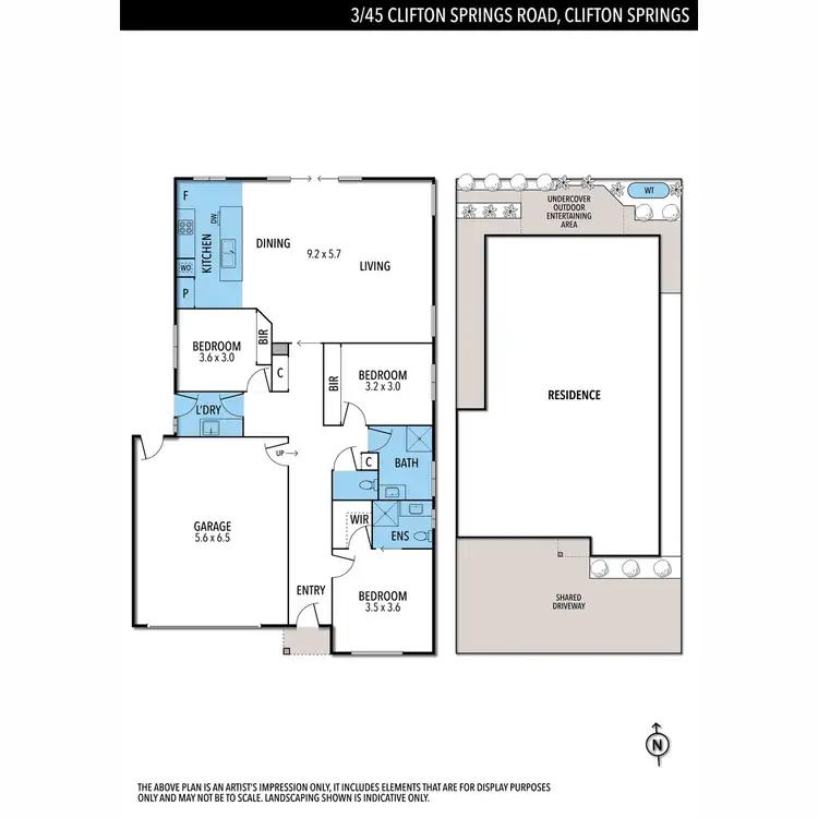 Floorplan of Homely unit listing, 3/45 Clifton Springs Road, Drysdale VIC 3222