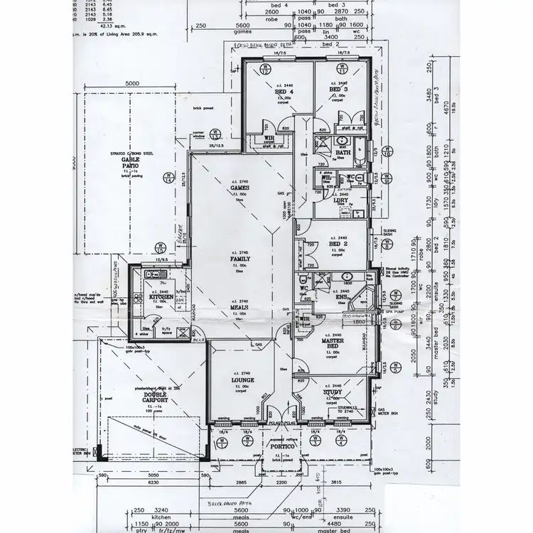 Floorplan of Homely house listing, 2 Tumbarri Way, Hannans WA 6430