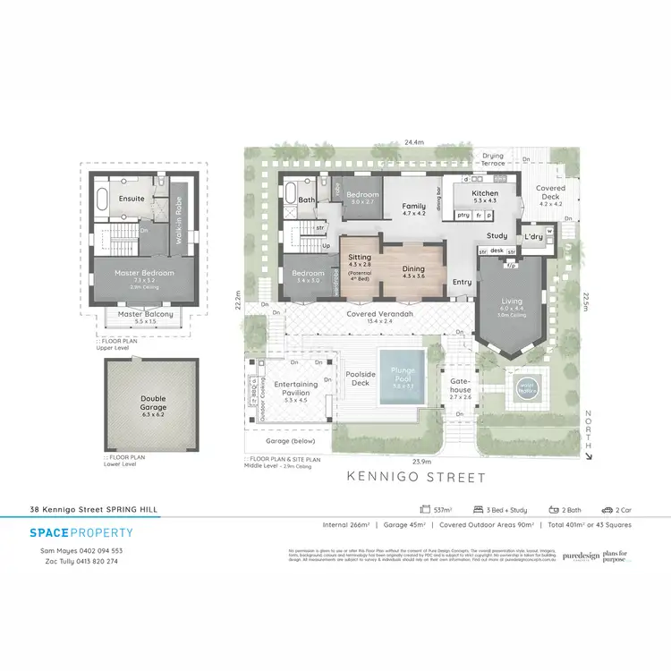 Floorplan of Homely house listing, 38 Kennigo Street, Spring Hill QLD 4000